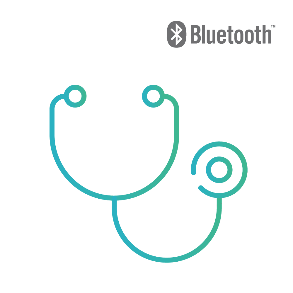Pictogramme Stéthoscope bluetooth